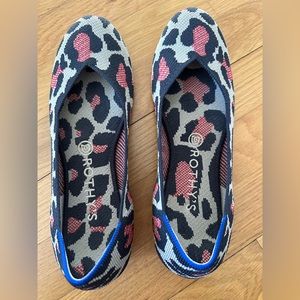 Rothy’s mocha spot loafers - size 9. EUC.